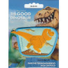 Den gode dinosaur Butch Broderet strygemærke 8x5 cm