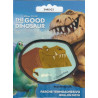 Den gode Dinosaur Bruno broderet strygemærke Ø ca. 6 cm
