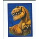 Den gode dinosaur Bruno Printet strygemærke 7x5 cm
