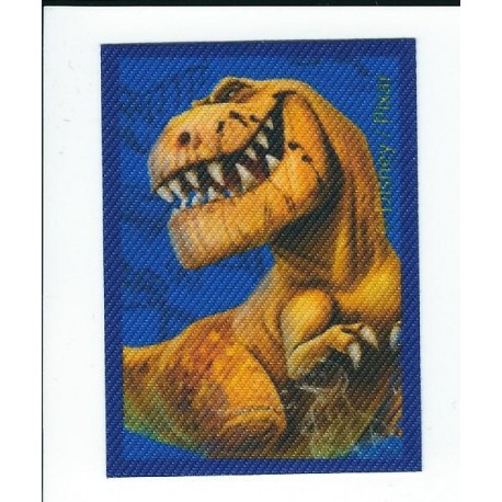 Den gode dinosaur Bruno Printet strygemærke 7x5 cm