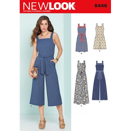 Spencer/kjole og jumpsuit New look snitmønster 