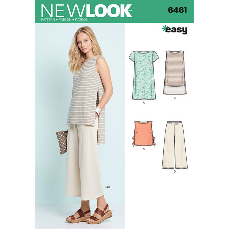 Bukser og tunika new look snitmønster easy