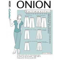 Culottes Onion snitmønster