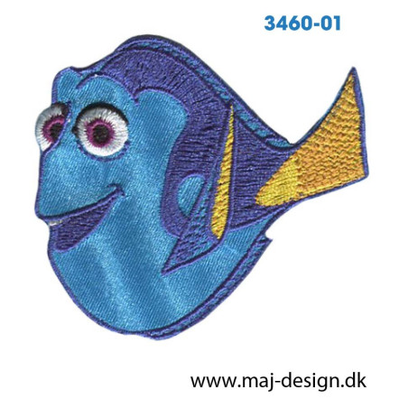 Find Dory  broderet strygemærke