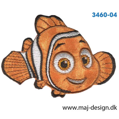 Nemo  broderet strygemærke