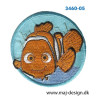 Nemo  broderet strygemærke