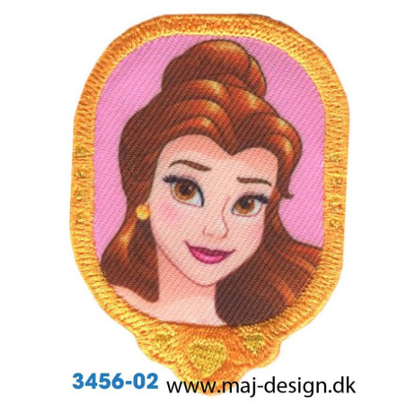 Prinsesse Bell Broderet strygemærke
