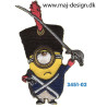 Minions Pirat 8x3 cm. 