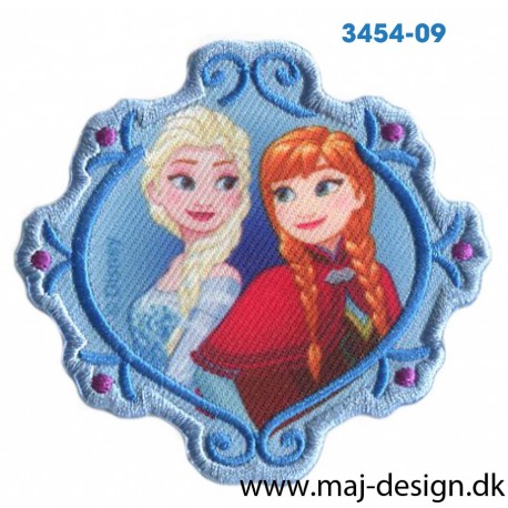  Frozen Anna og Elsa 6,5x7 cm. 
