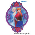 Frozen Anna og Elsa 8,5x6 cm. 