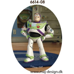 Toy Story printet strygelapper 11x8 cm