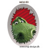 Toy Story Rex printet strygelapper 11x8 cm