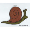Snegl  7x4,5 cm strygemærke