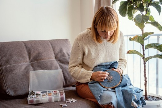 Genopliv dine tekstiler med kreativ visible mending